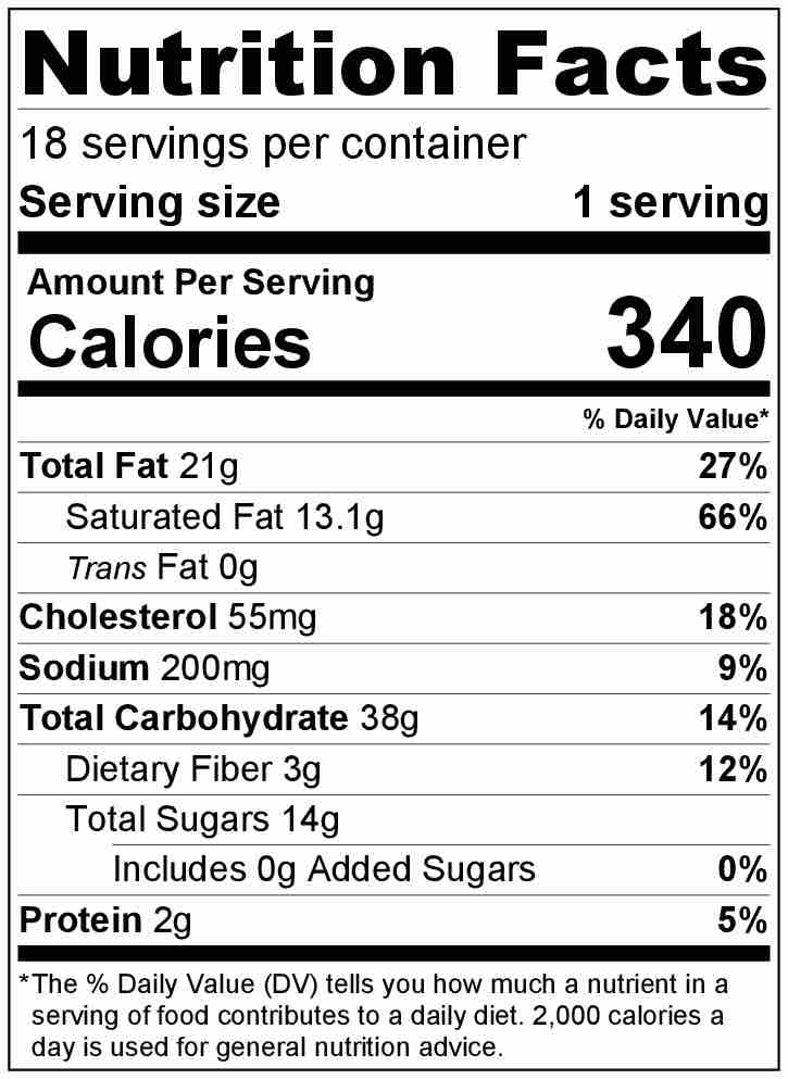 nutrition-facts-chocolate-pudding-dessert-veggiebalance