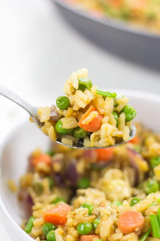 Delicious Gluten-Free Vegetable Fried Rice Recipe