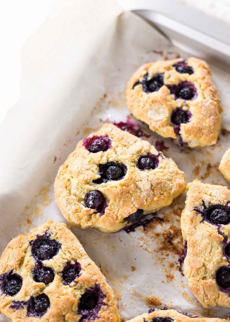 The Best Gluten Free Blueberry Scones Recipe