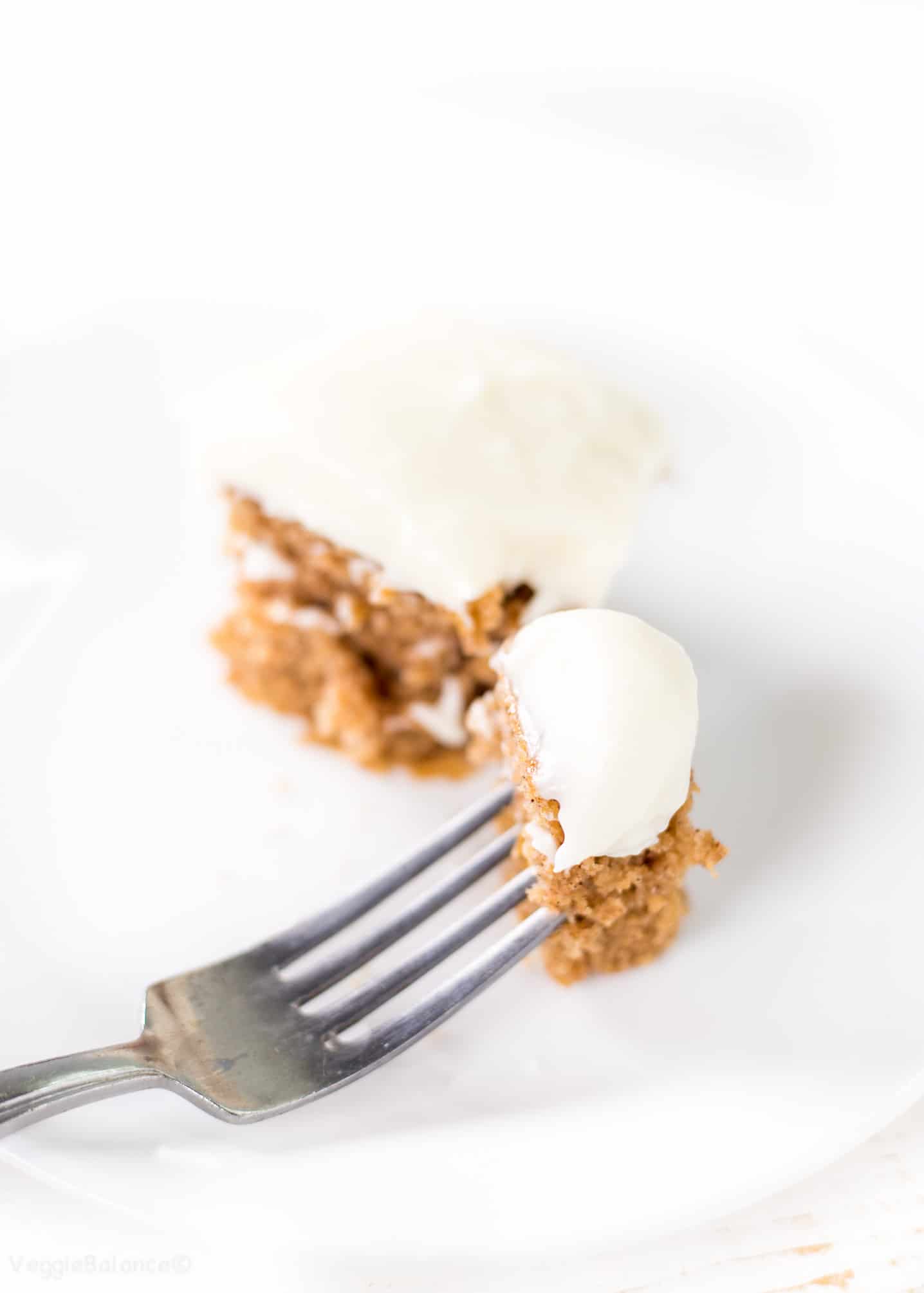 Applesauce Spice Cake with Caramel Topping - A Little Claireification