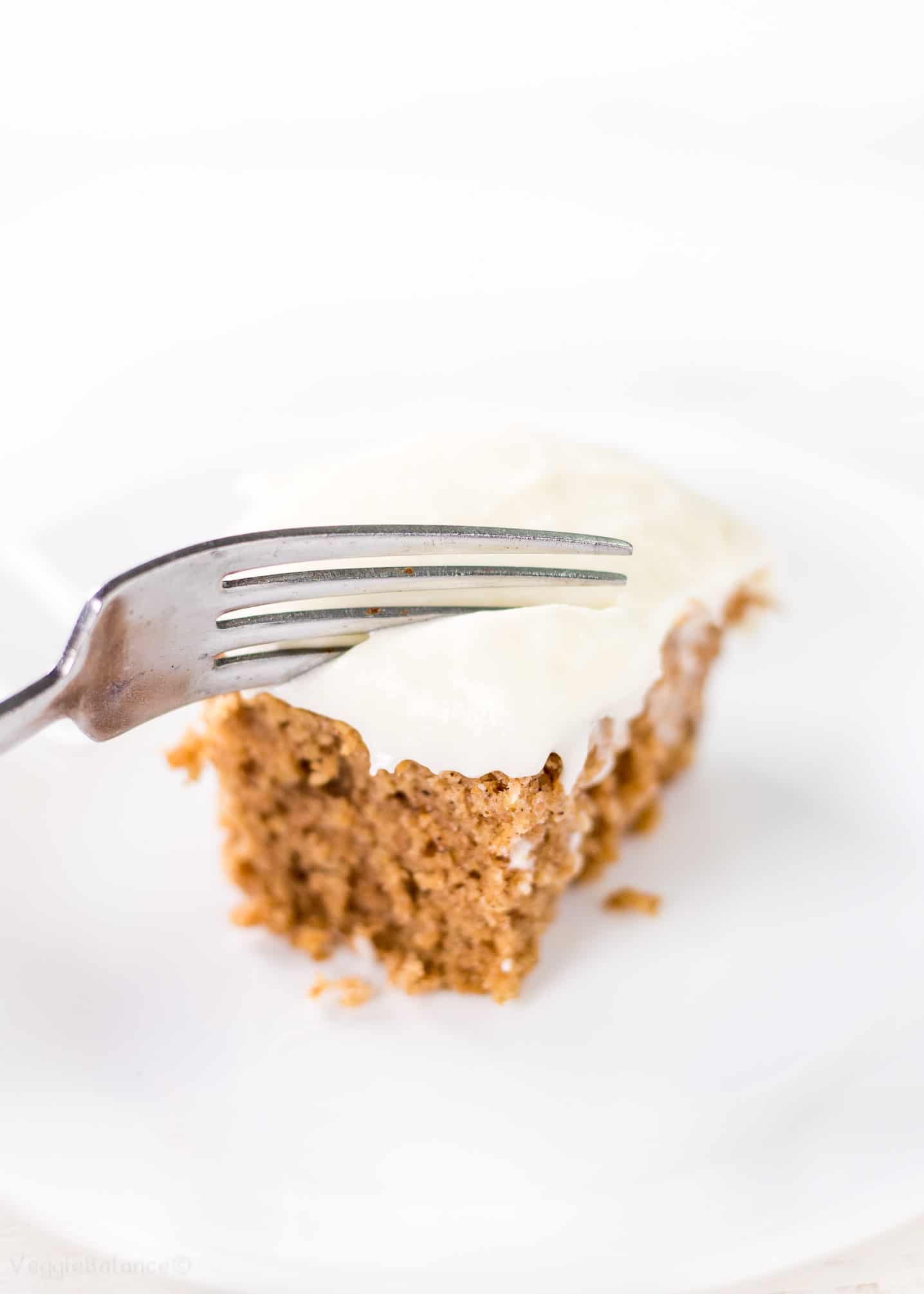 Applesauce Spice Cake with Cream Cheese Frosting Recipe