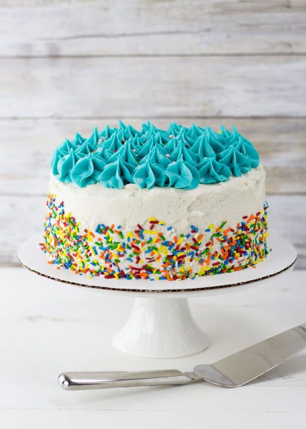 Insanely Good Gluten Free Birthday Cake Recipe