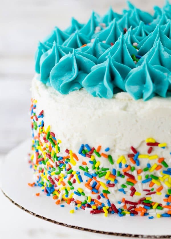 Insanely Good Gluten Free Birthday Cake Recipe