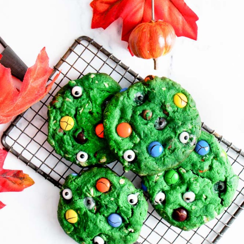 green cookie monster